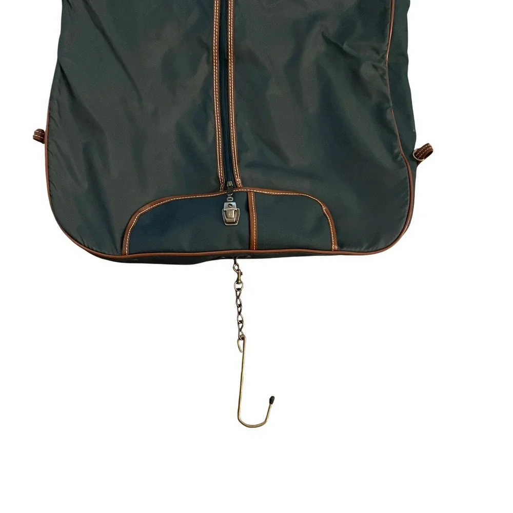 Ricardo Beverly Hills Garment Bag Forest Green bi- Fold Travel Suit Carrier